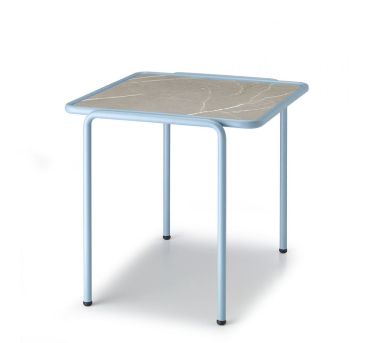 Кавовий столик DRESS CODE HPL 2743 Light Blue Pasetina Stone (2743VO-93)2